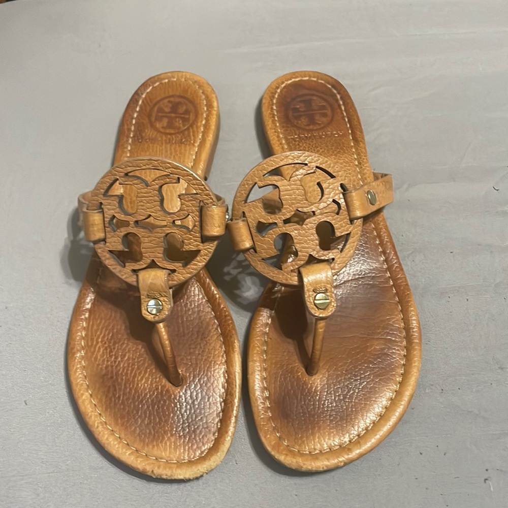 Brown Tory Burch sandals